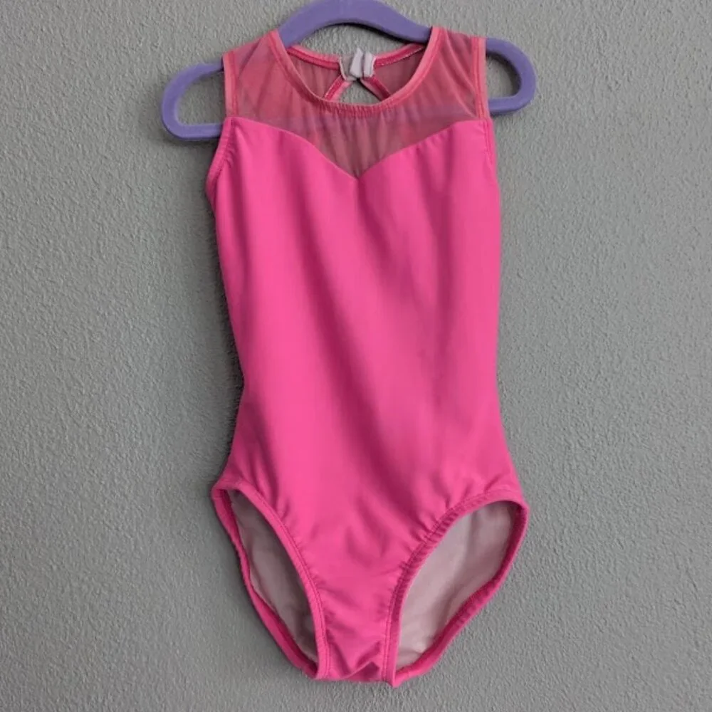 BP Designs Sunny Leotard – Coral – Youth Medium